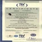 دریافت گواهینامه کنترل کیفیت ISO 9001-2000